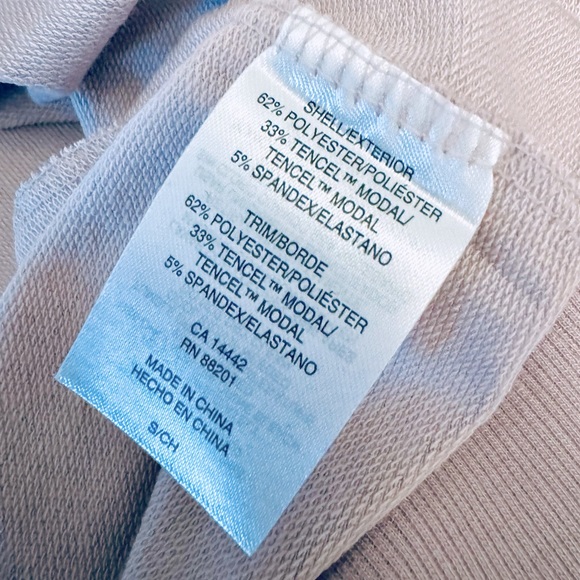 Mondetta Leopard Pullover Printed Sweatshirt Lightweight Top Lilac Pink SML NWT - Picture 13 of 16